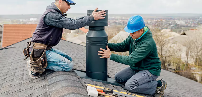 Chimney Flashing Replacement for Storm Damage in Evansville