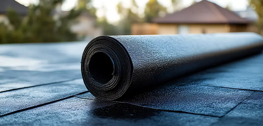 Rubber Flat Roof Replacement in Evansville