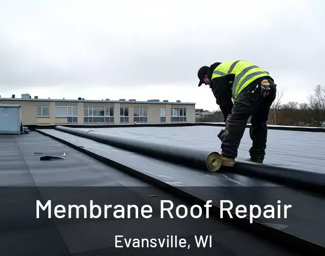  Membrane Roof Repair Evansville, WI
