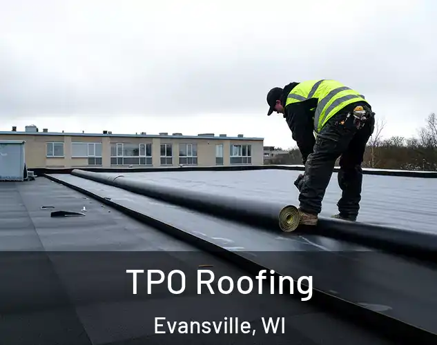  TPO Roofing Evansville, WI